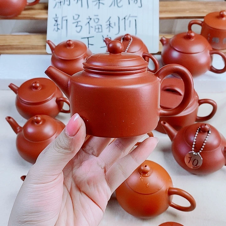 潮州朱泥壶德钟120