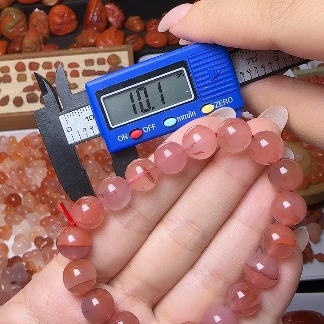 南红玛瑙未镶嵌颈饰