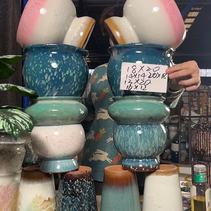 紫砂花盆宜兴紫砂粗陶花盆119/1
