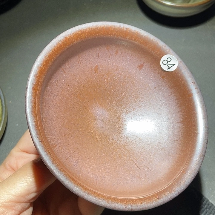 夢***囍茶盏84 建窑建盏微瑕