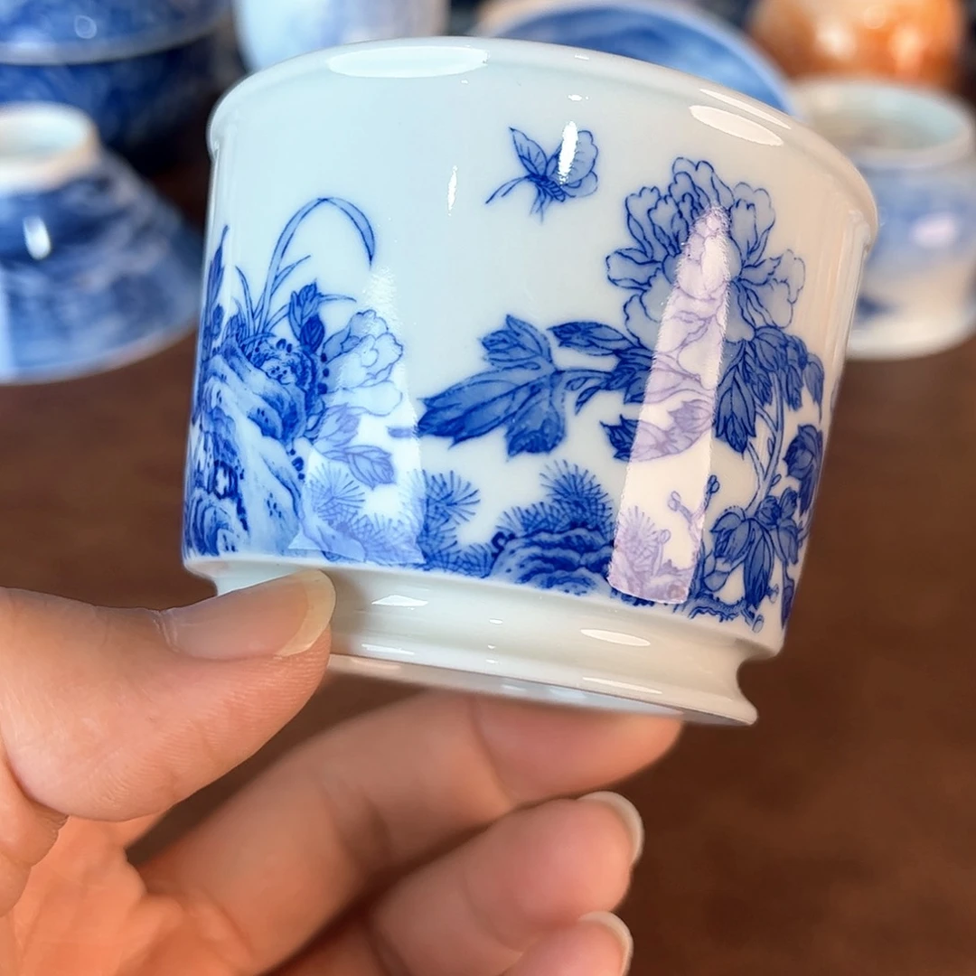 杯景德镇全手工手绘陶瓷
