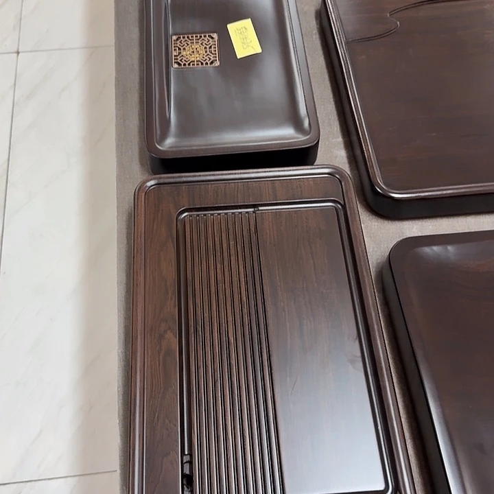 用**8黑檀木茶盘实物实木