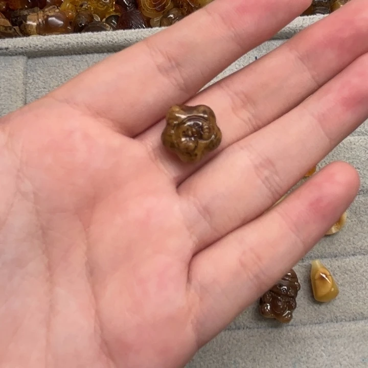 裸石琥珀未镶嵌?***나天然蜜蜡配件