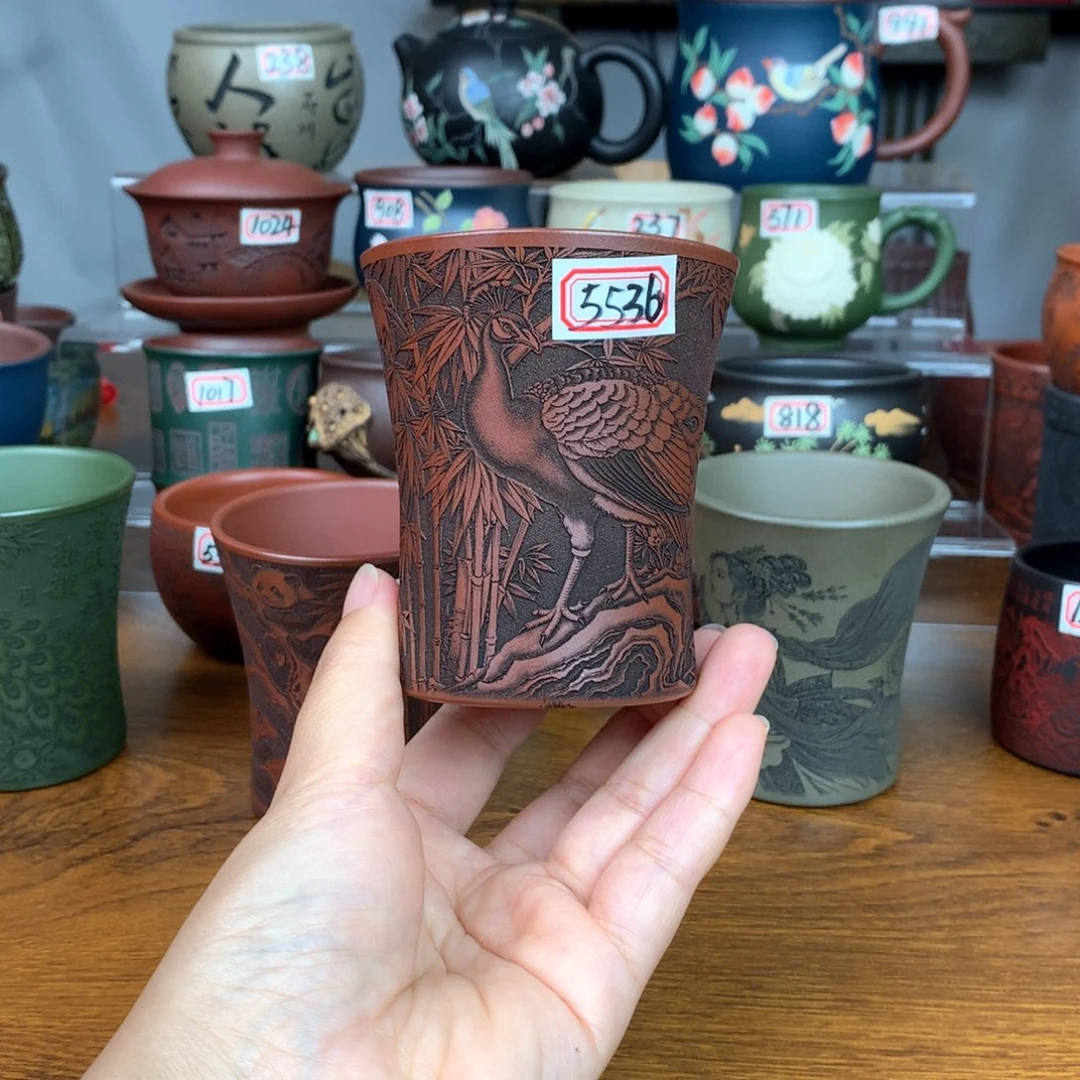茶杯紫砂宜兴紫砂茶具