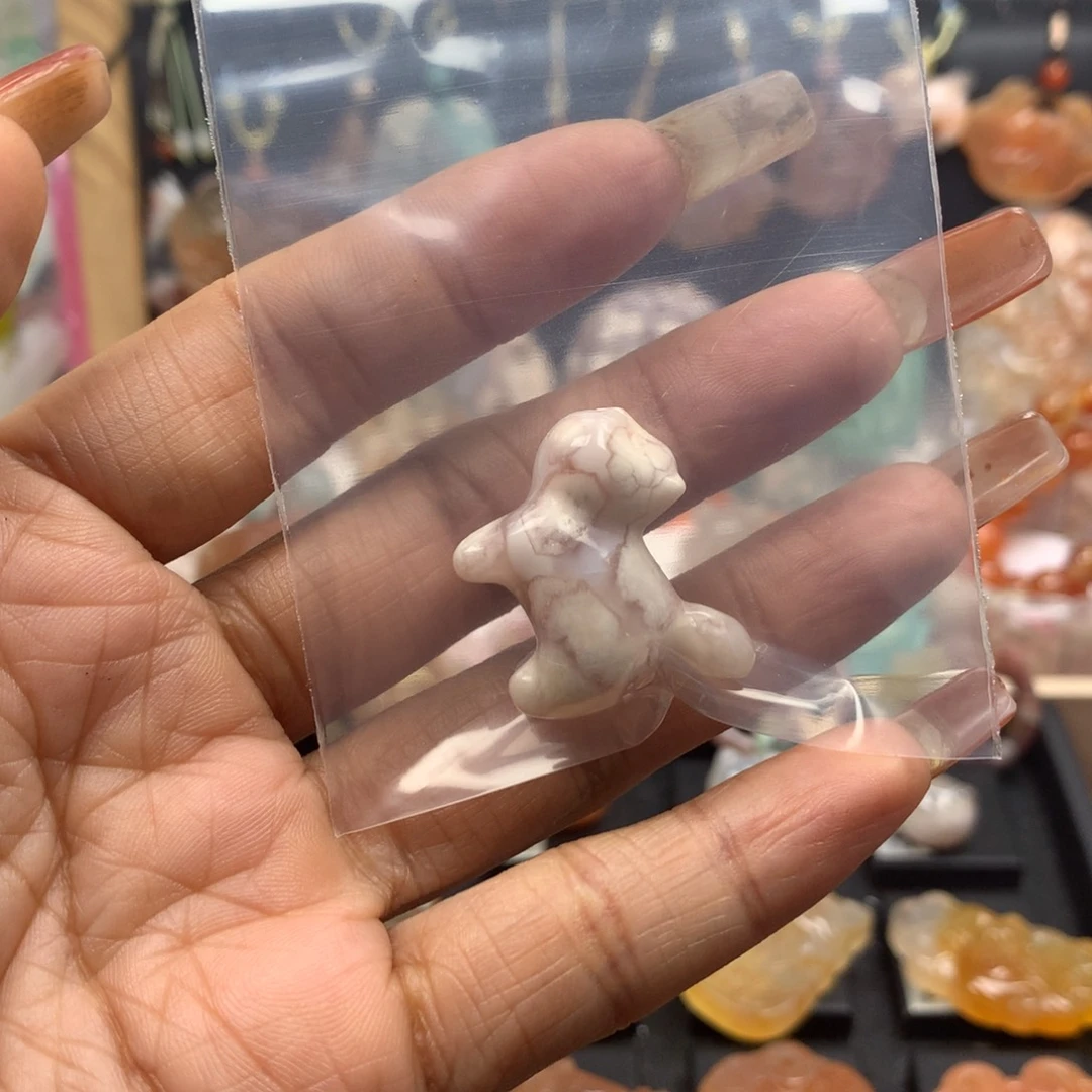 查罗石合金颈饰小*子