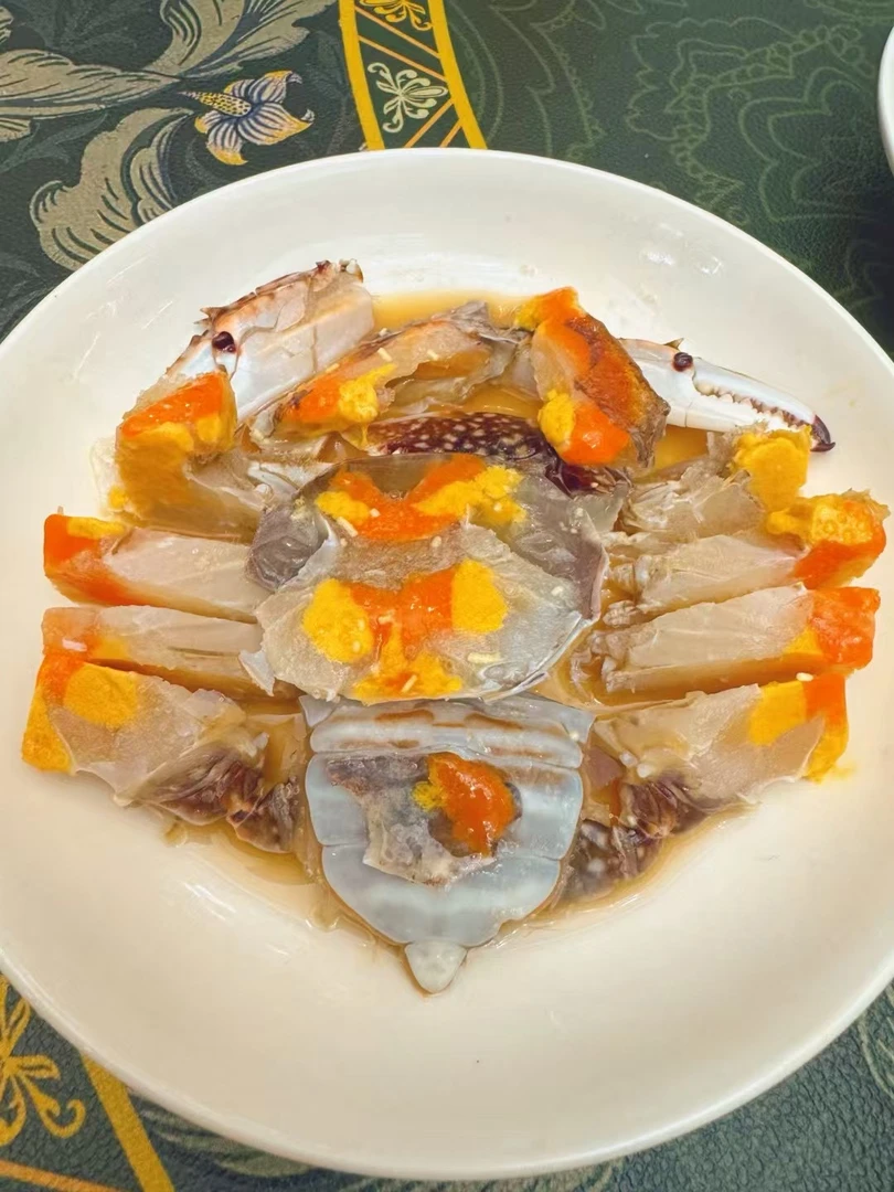 【阿儿直播专享】舟山生腌呛蟹红膏炝蟹腌制2-3两左右/只下饭菜