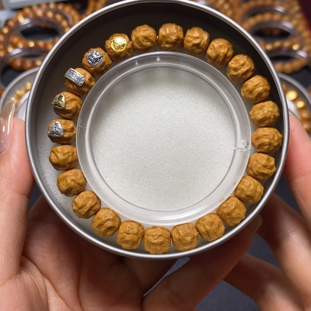 猴头核桃手串五标龙蛇之变尺寸10左右全品单号1