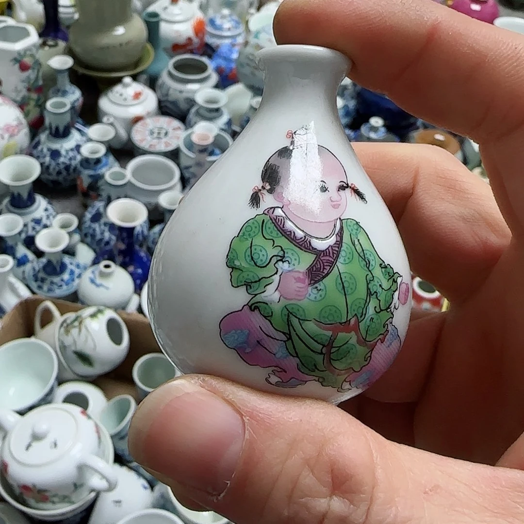 摆件瓷器的工艺技术水平