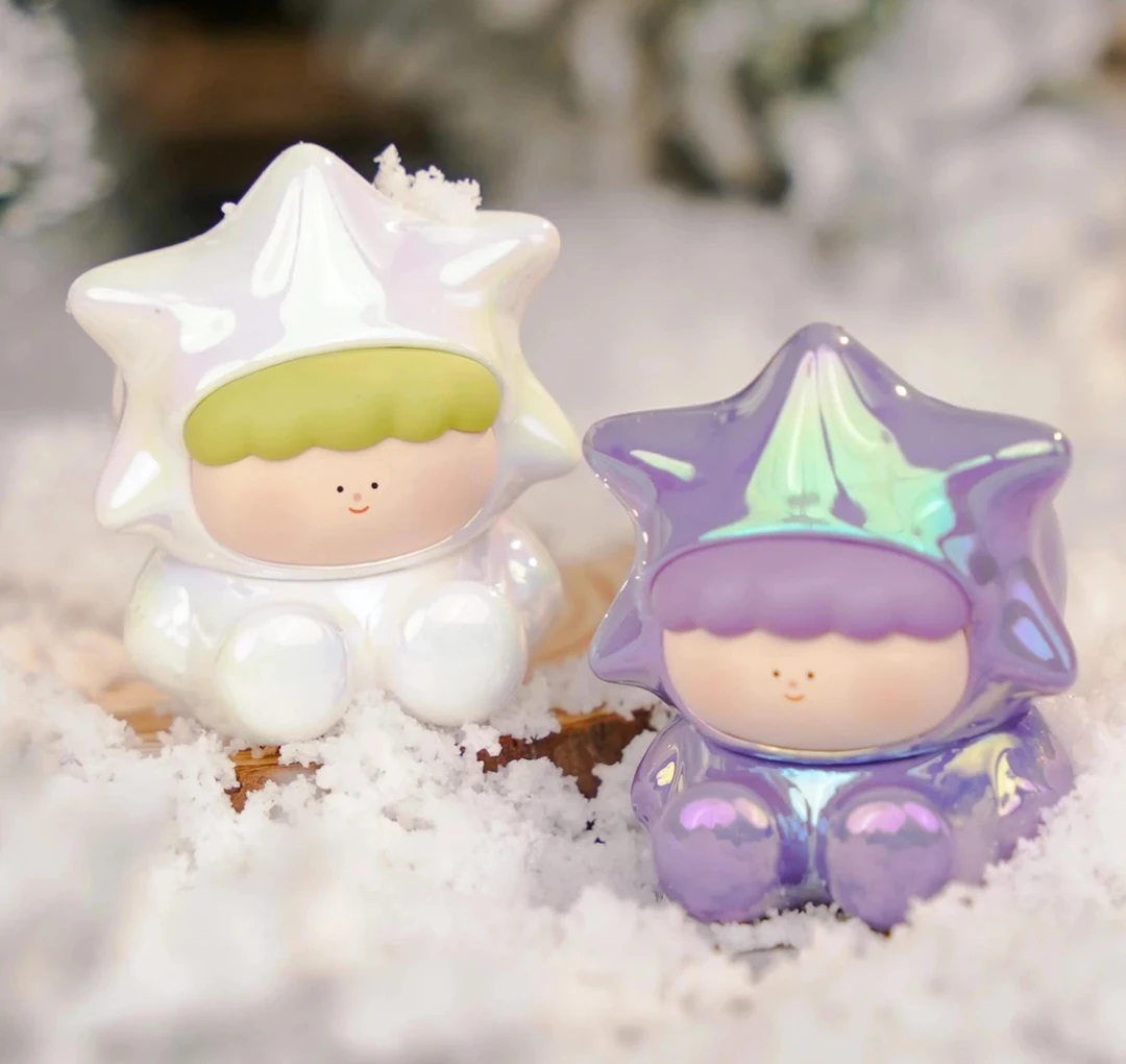 【拆盒】大美术馆许愿星星二代冬日限定萌粒系列盲盒【不支持退换】