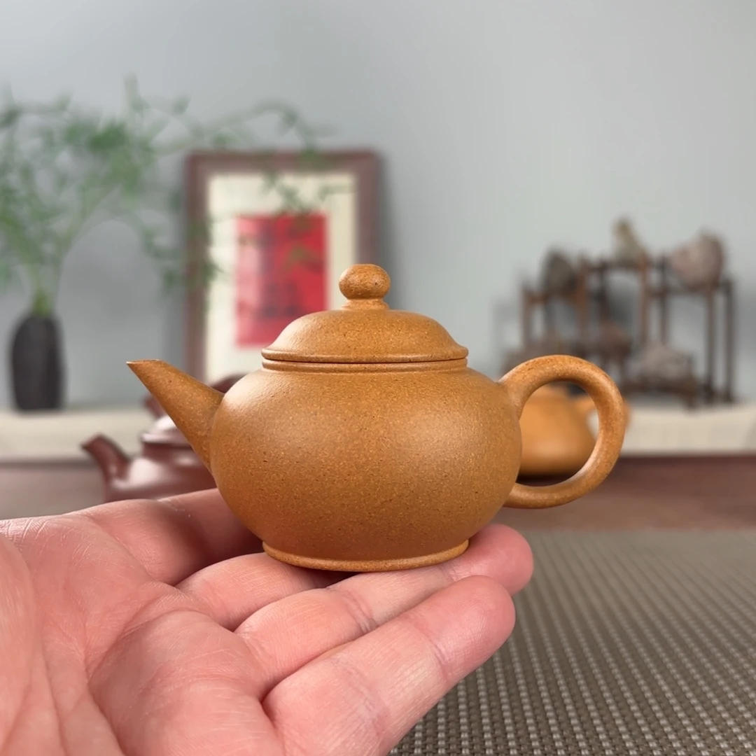 用***5茶壶紫砂黄龙山原矿紫砂壶