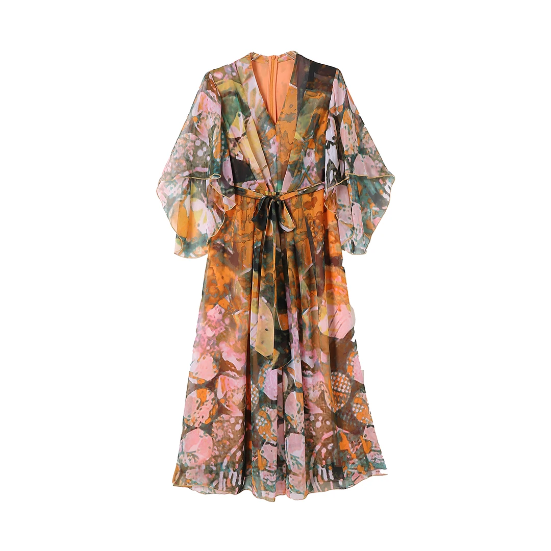 MISUITY 2025年春夏季新款时尚休闲连衣裙MHCL0135H