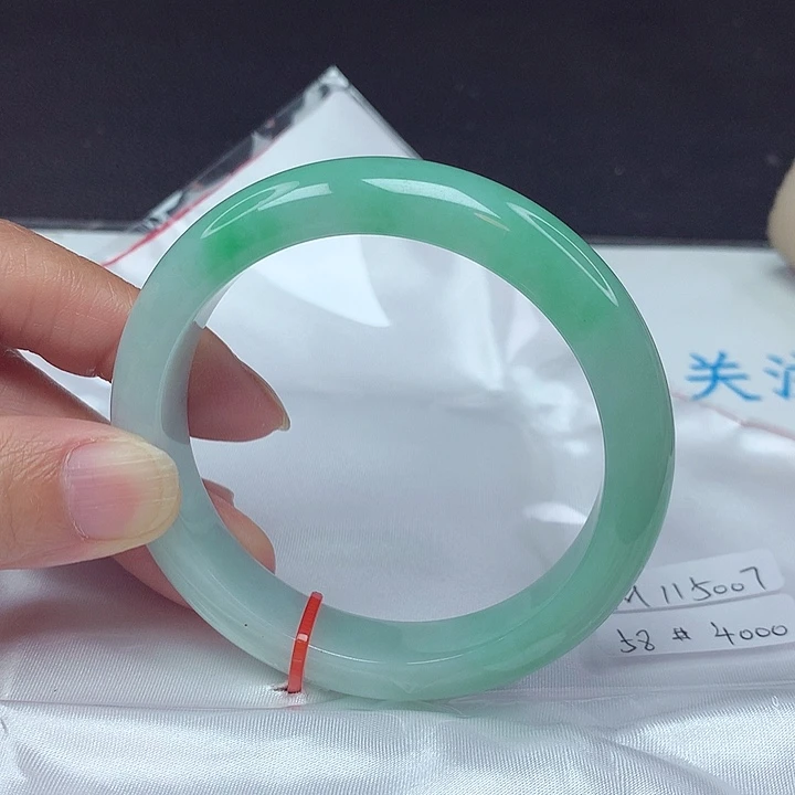 未镶嵌手镯翡翠58圈5007