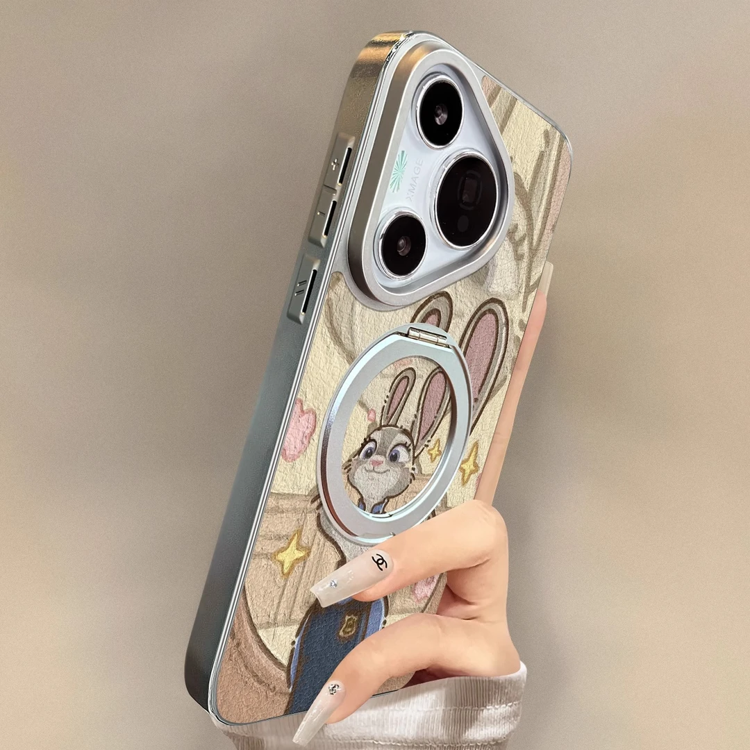 适用华为Pura80pro手机壳新款pura80ultra硅胶防摔p70油画朱迪