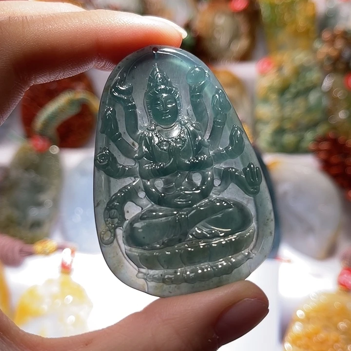 吊坠(不含链)未镶嵌翡翠