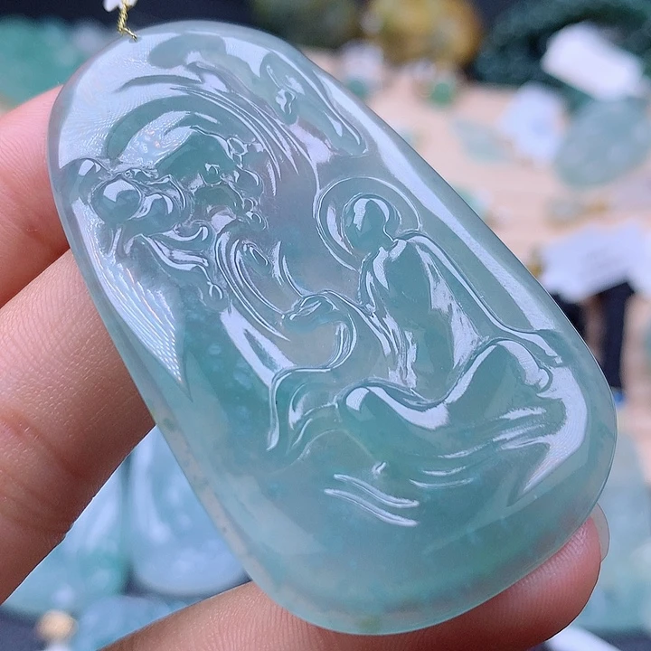 【闪购商品】翡翠颈饰未镶嵌翡翠吊坠