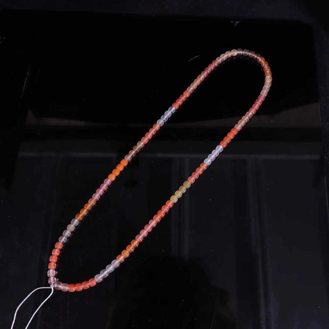 原矿南红多宝老型珠串6mm（多样性发货，拍一发一）