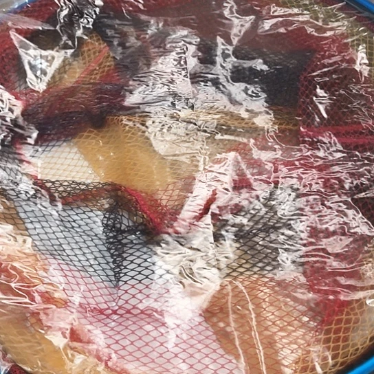 铝合金抄网头45挂胶的