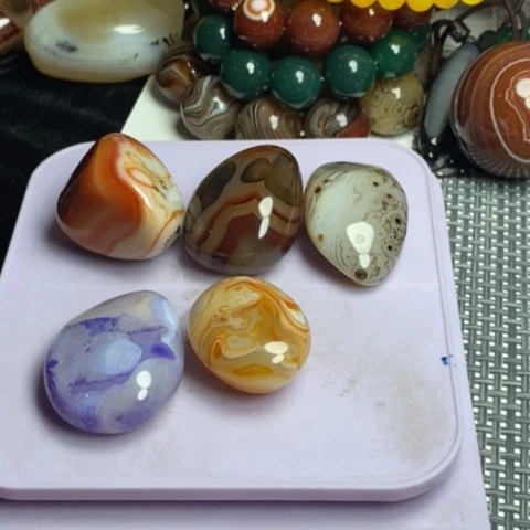 未镶嵌玛瑙/玉髓珠宝奇石冰*客