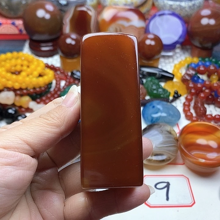 玛瑙/玉髓珠宝奇石未镶嵌九*门