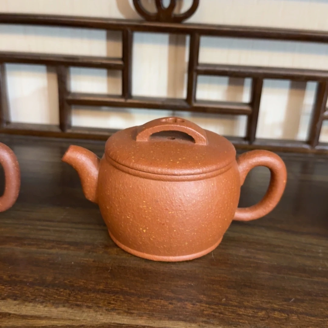秦***地茶壶紫砂降坡泥汉瓦260c半手工