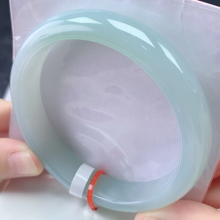 翡翠未镶嵌手镯58圈