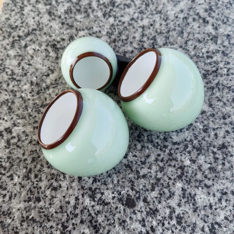 玉清杯高档鸟笼食杯画眉鸟笼专用玉清杯1.8CM景德镇陶瓷杯