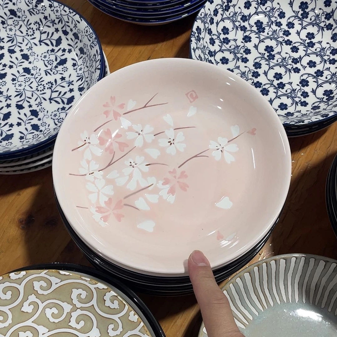 瓷8寸温佩家陶瓷 2个