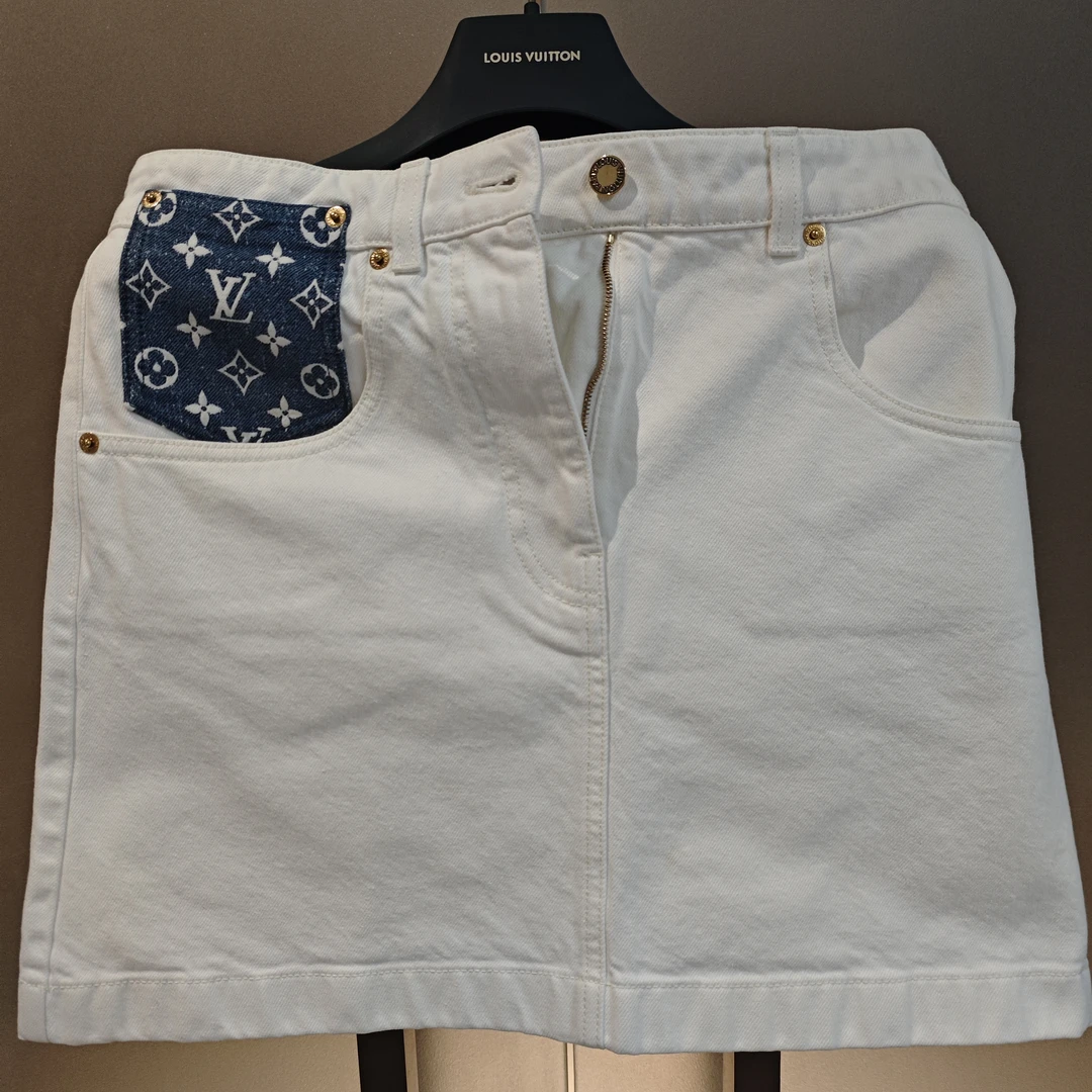 95新 LouisVuitton/路易威登 麦殿/短裙38码/250807HYQDQ02
