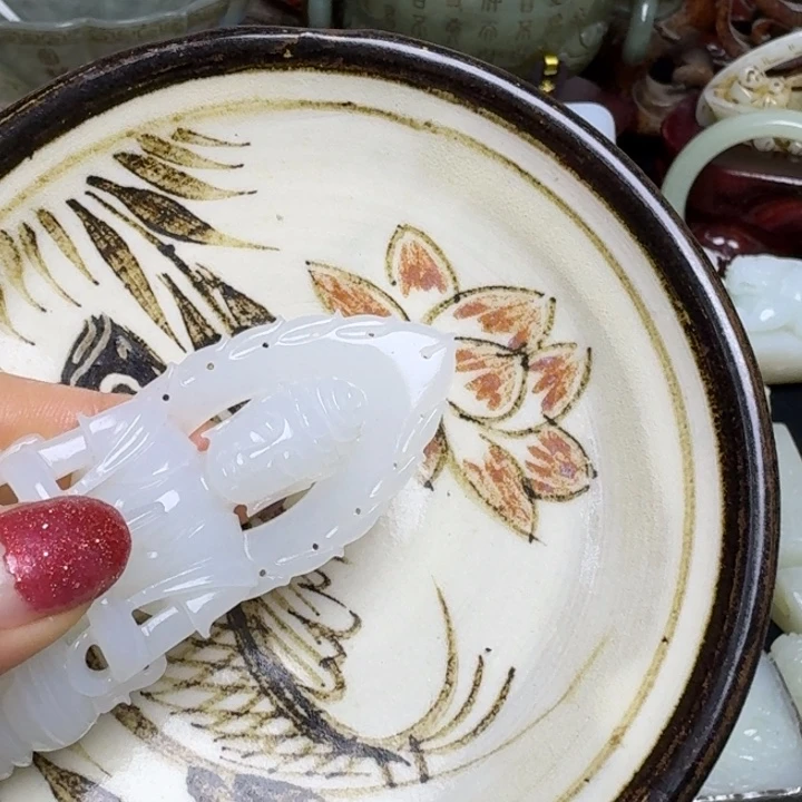 南***风瓷片新号开播挂件一个