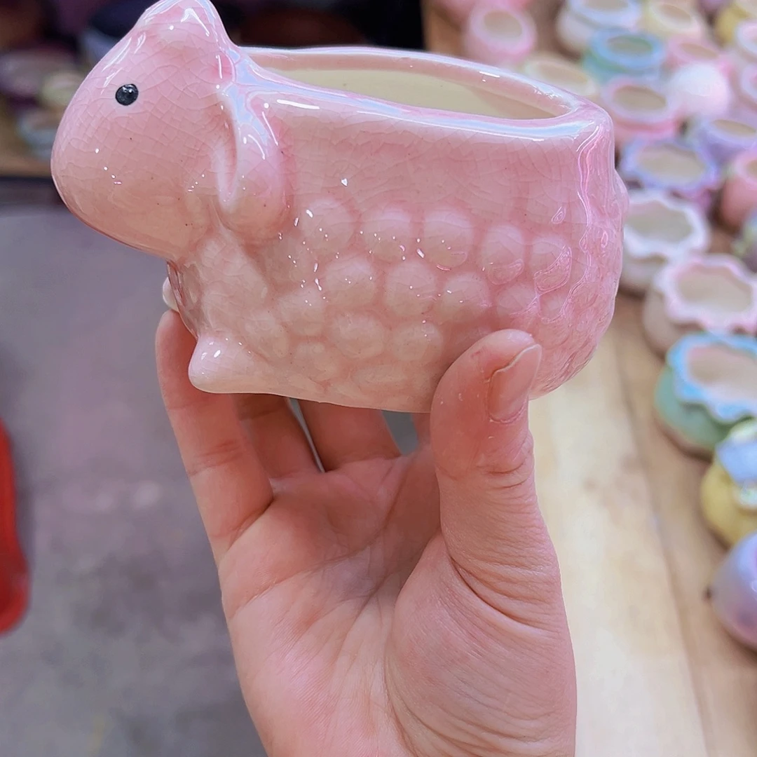 陶瓷花盆当场凑满12包邮