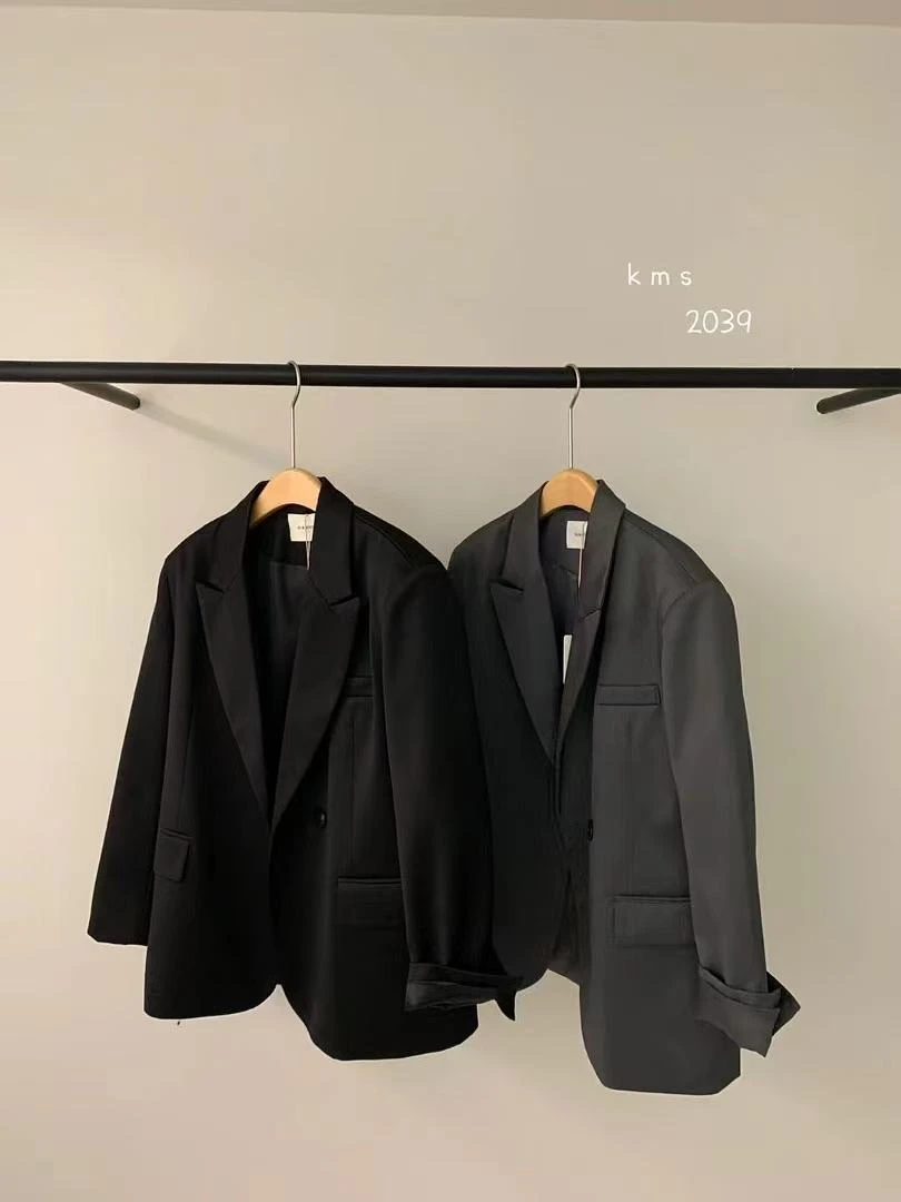 恩熙·早春流行通勤韩系简约西装外套2039
