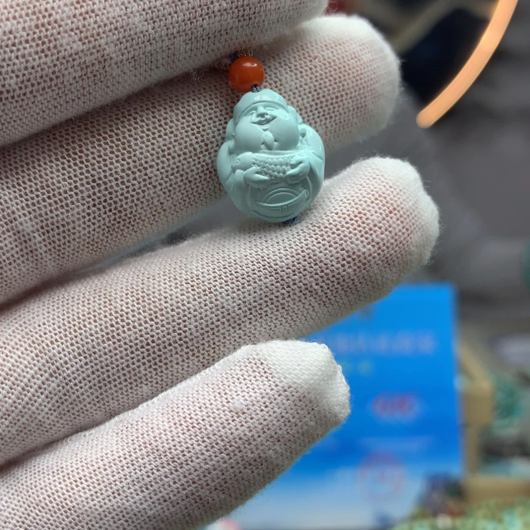 绿松石挂件未镶嵌