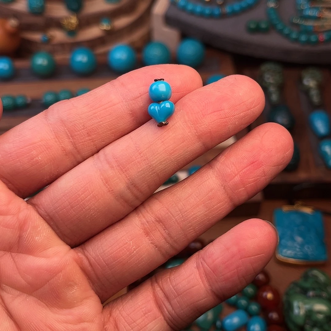 绿松石未镶嵌手串