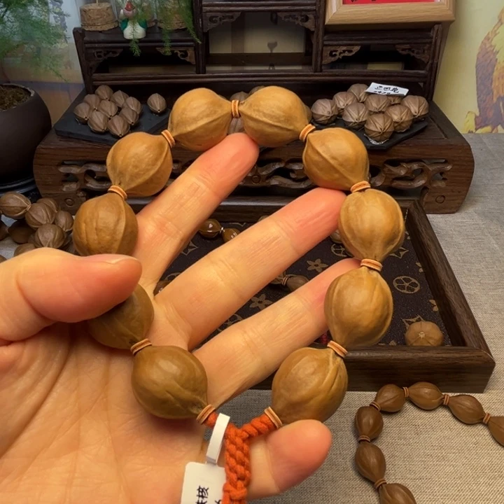 C***爹橄榄核手串/手链梅林铁核2.0*2.6