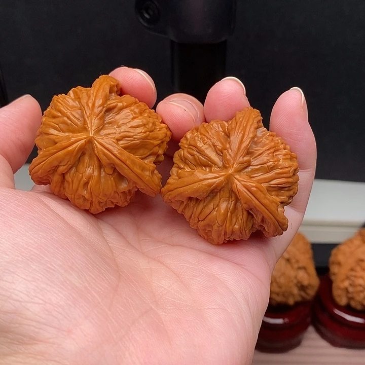 八***十吊坠文玩核桃白奔