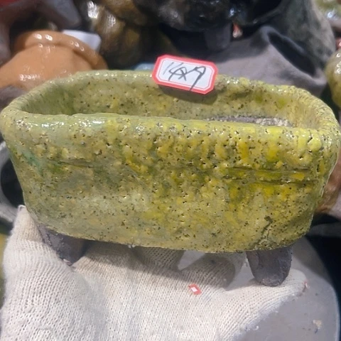 粗陶花盆手工花盆