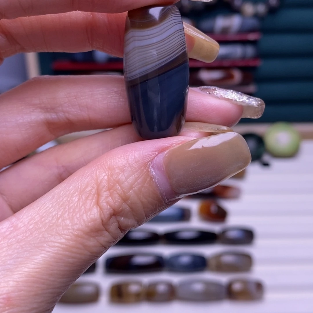 *****玛瑙/玉髓合金颈饰