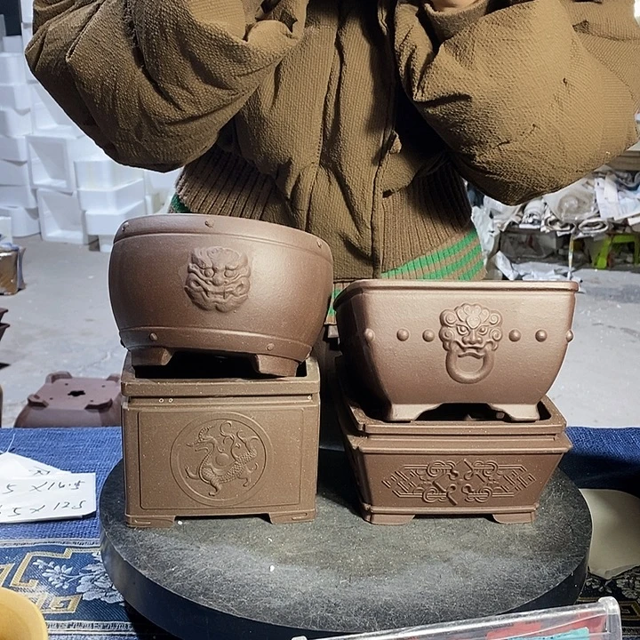 紫砂花盆紫砂艺术