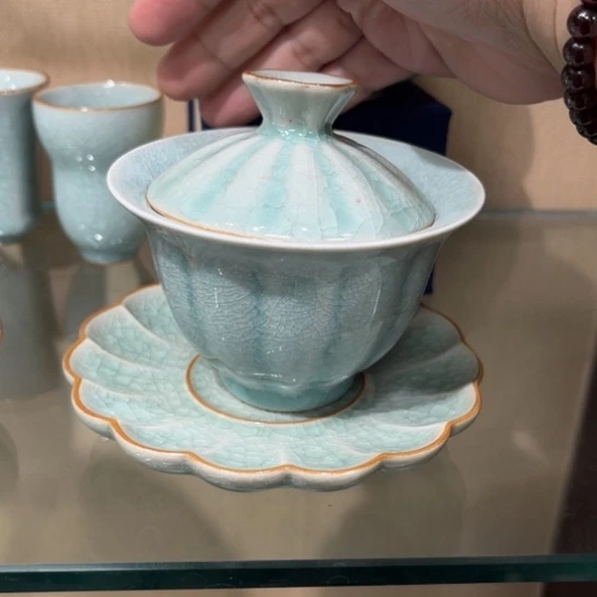 陶瓷茶具汝瓷茶具