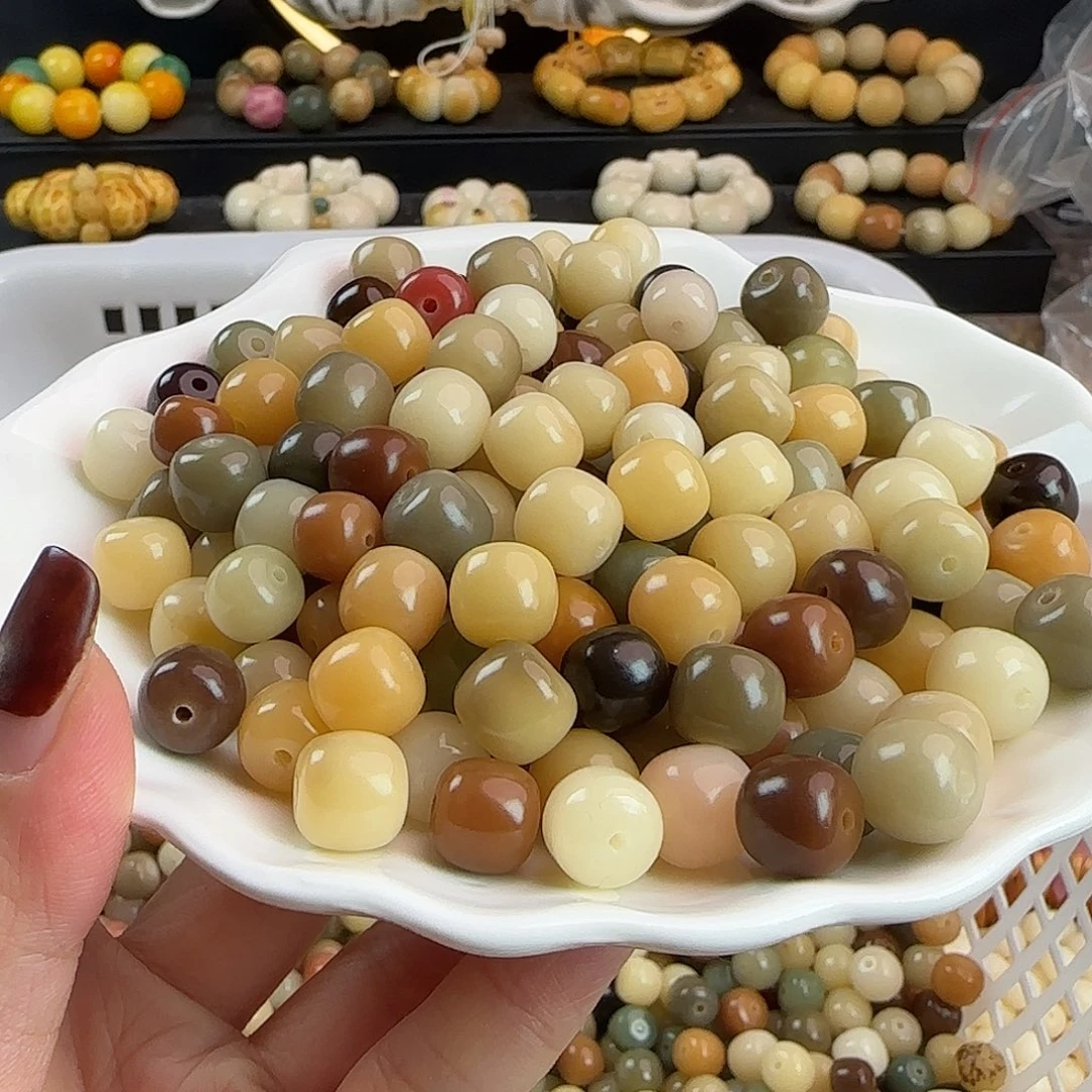 菩提根/象牙果手串卡10/11多宝桶500颗