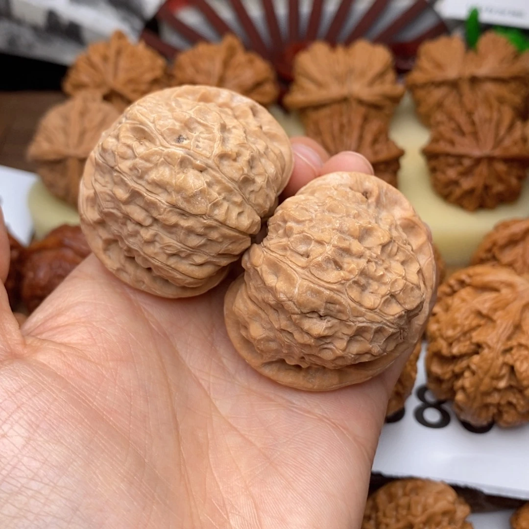 把件文玩核桃583号45-48全瓜