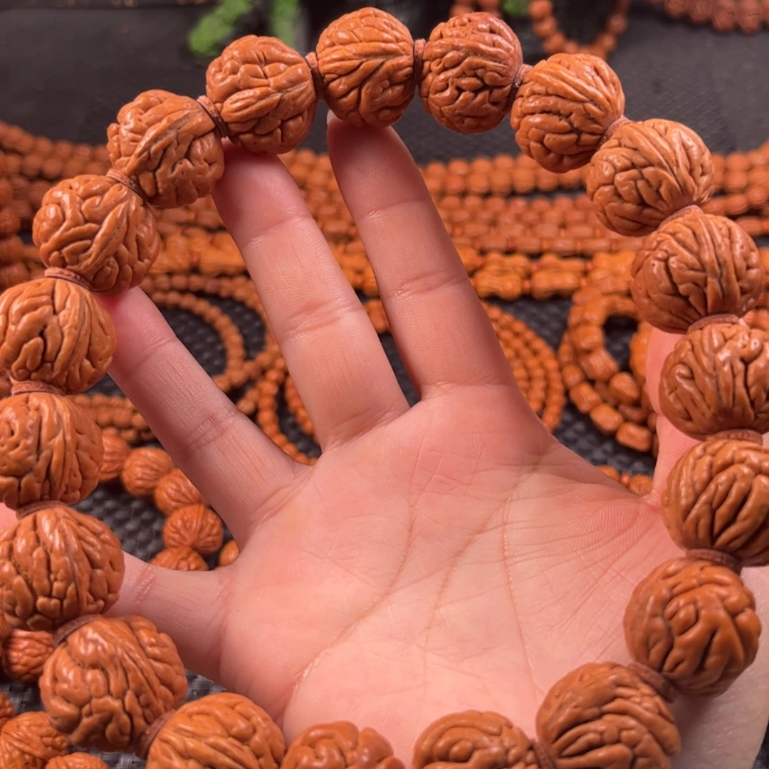 瘦***俊手串桃核Y21链接手串