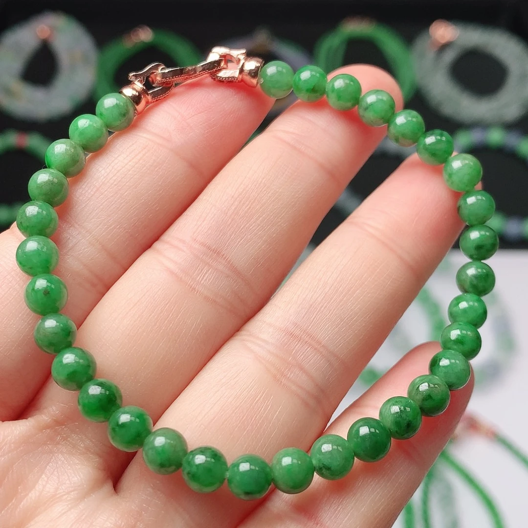 翡翠未镶嵌手链翡翠