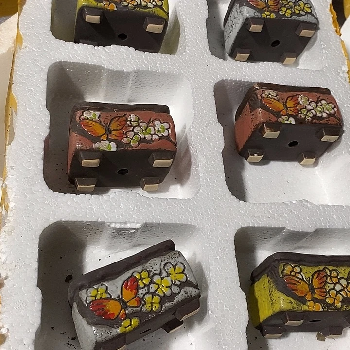 紫砂花盆 高度 5口径7