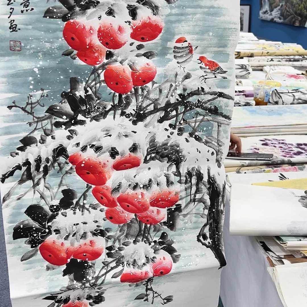 国画纯手绘作品欣赏