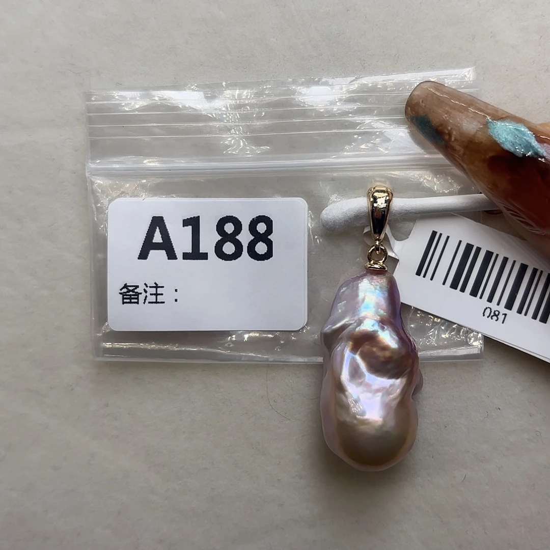 吊坠(不含链)淡水珍珠合金