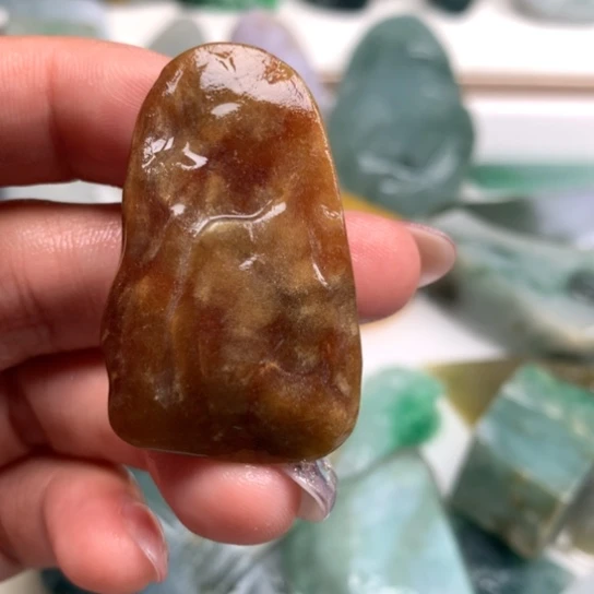翡翠散珠翡翠边角料