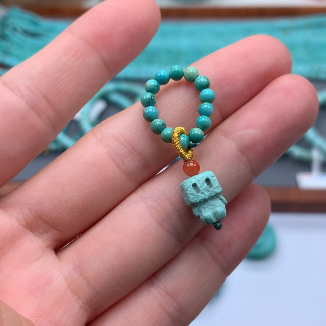 未镶嵌绿松石绿松石