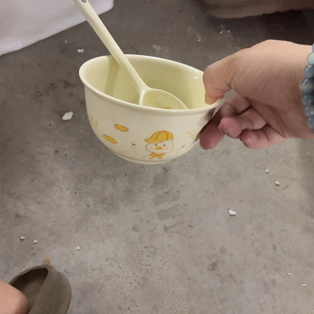 搪瓷E18一碗一勺子