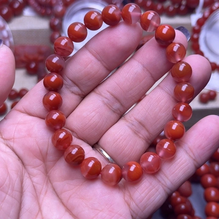 南红玛瑙未镶嵌颈饰半山水8 M